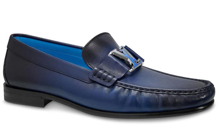 Louis Vuitton Montaigne Loafers 'Blue' 1A63QH