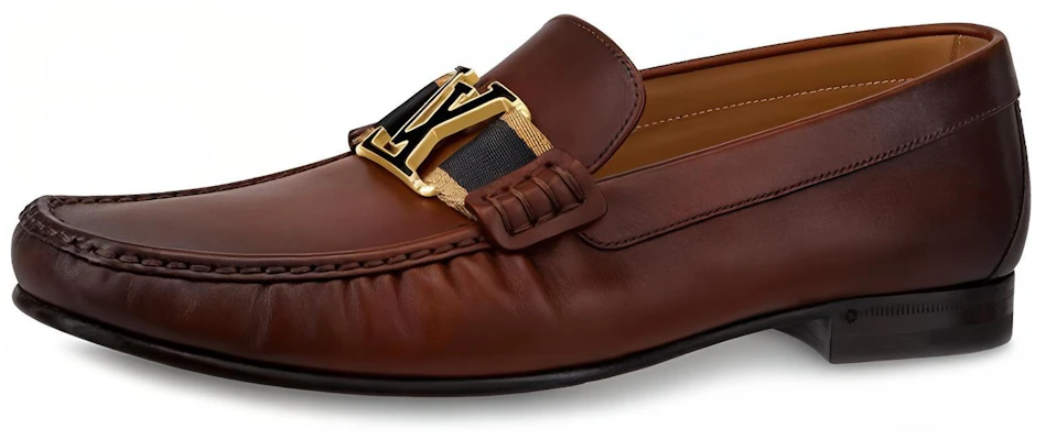 Mocassini Louis Vuitton Montaigne ''Pelle di Vitello Marrone Cerata'' 1A5DRX Buy Mocassini Louis Vuitton Montaigne ''Pelle di Vitello Marrone Cerata'' 1A5DRX