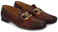Lookbook Mocassini Louis Vuitton Montaigne ''Pelle di Vitello Marrone Cerata'' 1A5DRX