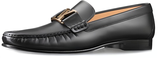 Louis Vuitton Montaigne Slip On Shoes 'Black' 1A2G51 Louis Vuitton Montaigne Slip On Shoes 'Black' 1A2G51