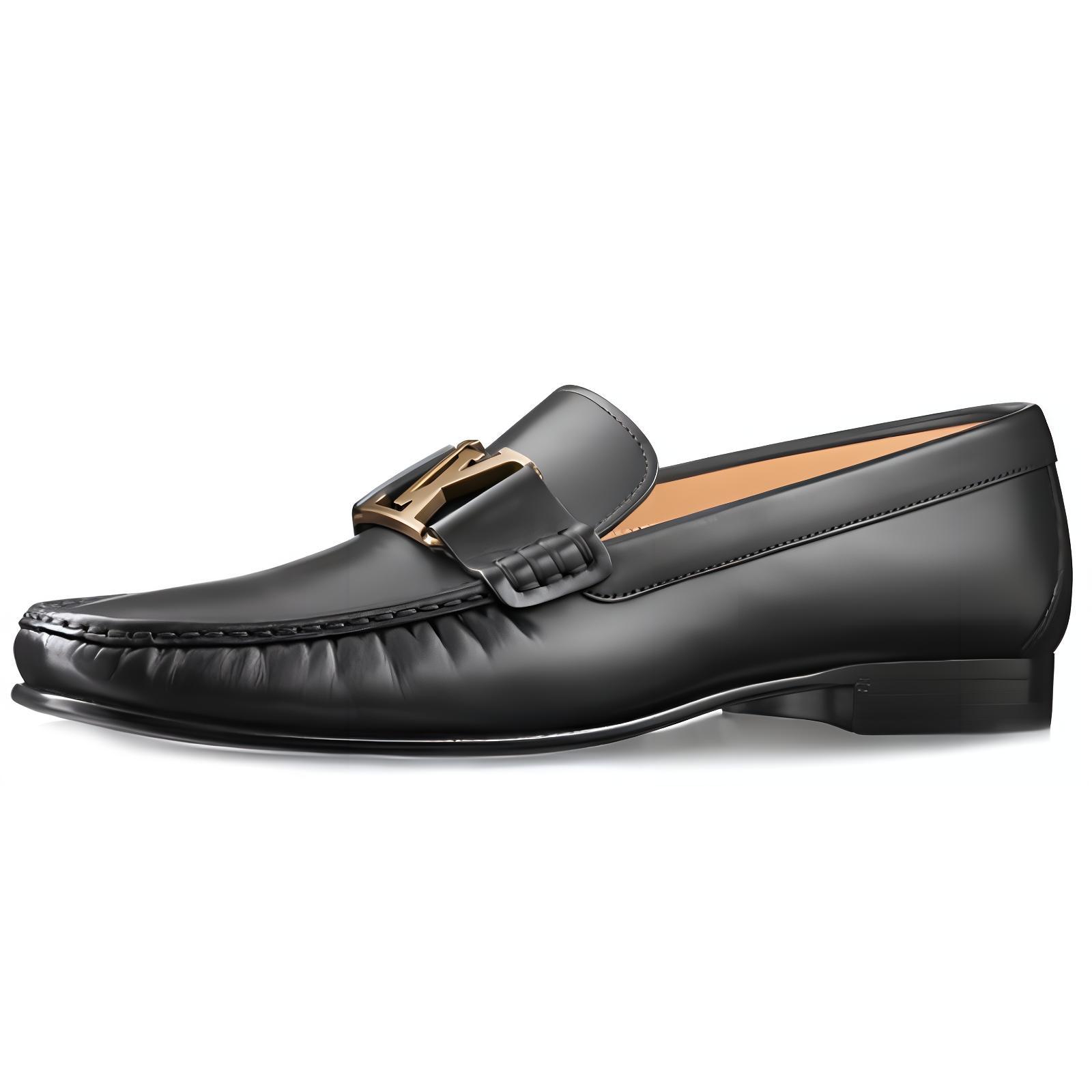 Louis Vuitton Montaigne Slip On Shoes 'Black' 1A2G51