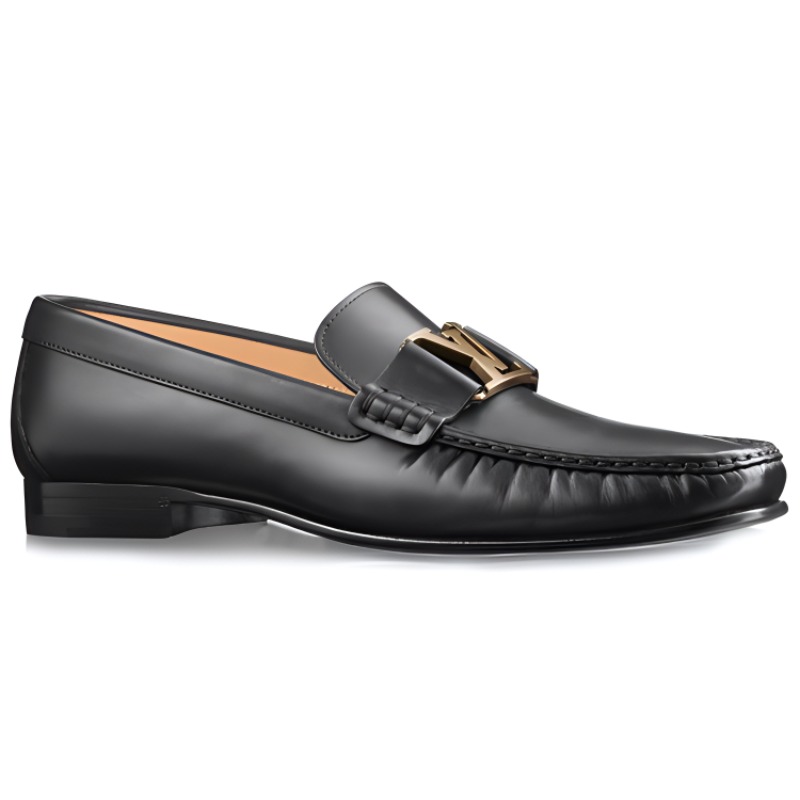 Order Louis Vuitton Montaigne Slip-On Schuhe ''Schwarz'' 1A2G51