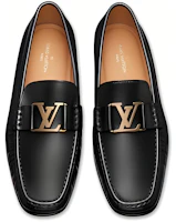 Lookbook Sepatu Louis Vuitton Montaigne Slip On 'Hitam' 1A2G51