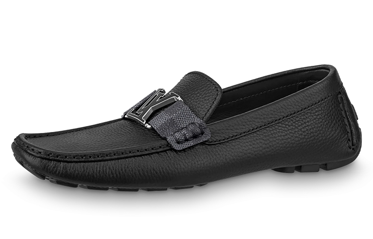 Louis Vuitton Monte Carlo Moccasin Shoes 'Black' 1A8V2E
