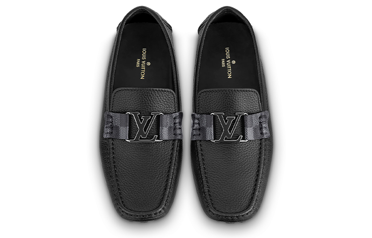 Lookbook Kasut Louis Vuitton Monte Carlo Moccasin 'Hitam' 1A8V2E