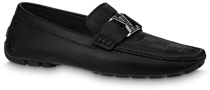Kasut Louis Vuitton Monte Carlo Moccasin 'Hitam Plaid Top' 1ABFVC Order Kasut Louis Vuitton Monte Carlo Moccasin 'Hitam Plaid Top' 1ABFVC
