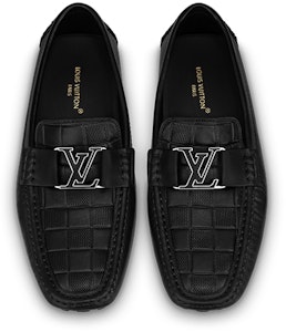 Kasut Louis Vuitton Monte Carlo Moccasin 'Hitam Plaid Top' 1ABFVC Lookbook Kasut Louis Vuitton Monte Carlo Moccasin 'Hitam Plaid Top' 1ABFVC