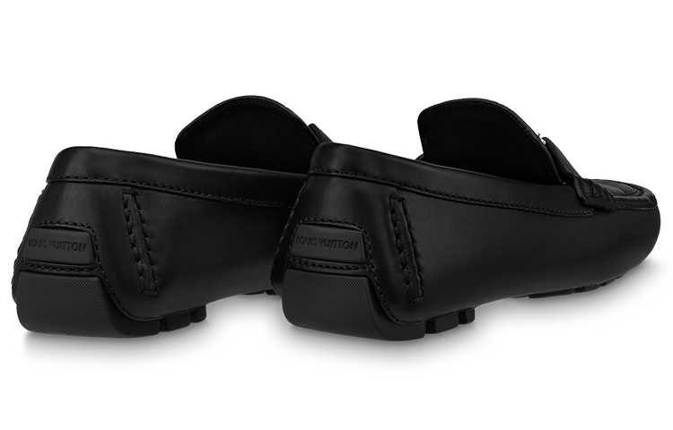 Shop Sepatu Louis Vuitton Monte Carlo Moccasin 'Hitam Kotak' 1ABFVC