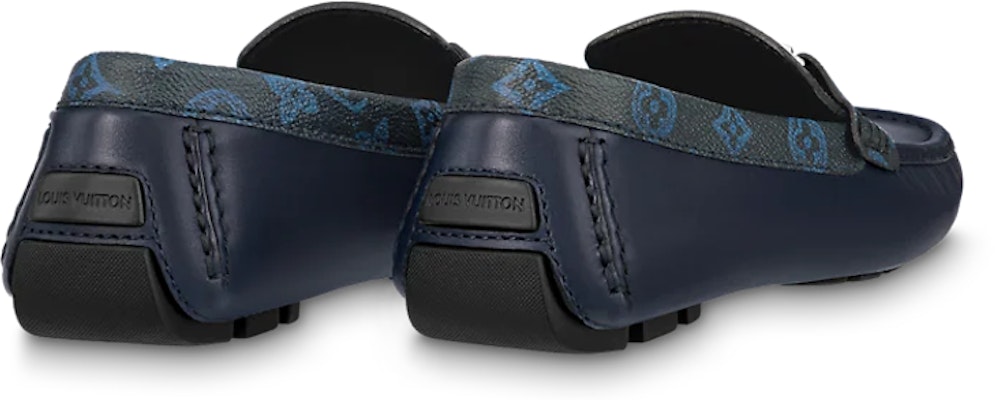 Louis Vuitton Monte Carlo Moccasin Shoes 'Navy with Monogram Collar' 1AANP0 Shop Louis Vuitton Monte Carlo Moccasin Shoes 'Navy with Monogram Collar' 1AANP0