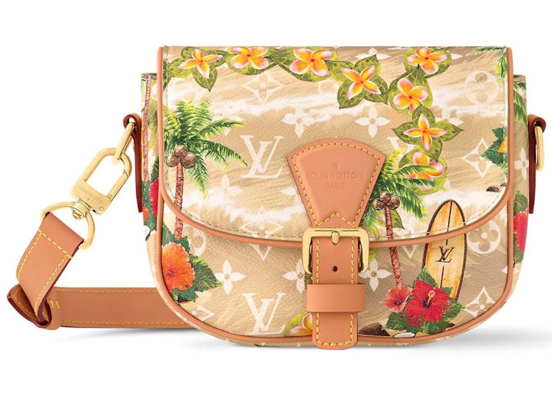 Louis Vuitton Montsouris Messenger PM Monogram Surfin' Sand