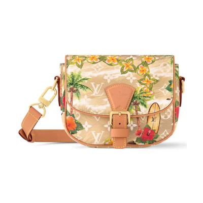 Louis Vuitton Montsouris Messenger PM Monogram Surfin' Sand