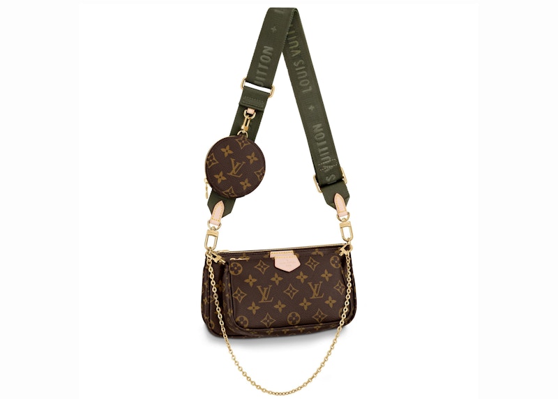 Louis Vuitton Multi Pochette Accessoires Monogram Khaki