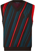 LOUIS VUITTON Multicolor Striped Knit Vest for Men 1AFAMK LOUIS VUITTON Multicolor Striped Knit Vest for Men 1AFAMK