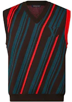 Order LOUIS VUITTON Multicolor Striped Knit Vest for Men 1AFAMK