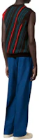 Shop LOUIS VUITTON Multicolor Striped Knit Vest for Men 1AFAMK