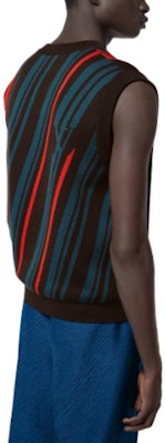 路易威登男士多彩条纹针织背心 1AFAMK Purchase 路易威登男士多彩条纹针织背心 1AFAMK