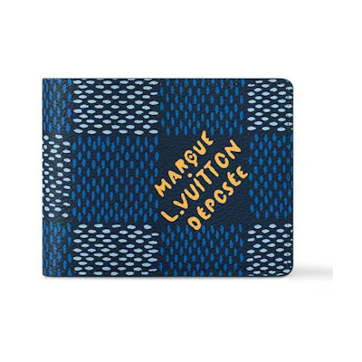 Louis Vuitton Multiple Wallet Damier Heritage Blue