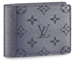 Louis Vuitton Multiple Wallet Monogram Gunmetal Gray Louis Vuitton Multiple Wallet Monogram Gunmetal Gray