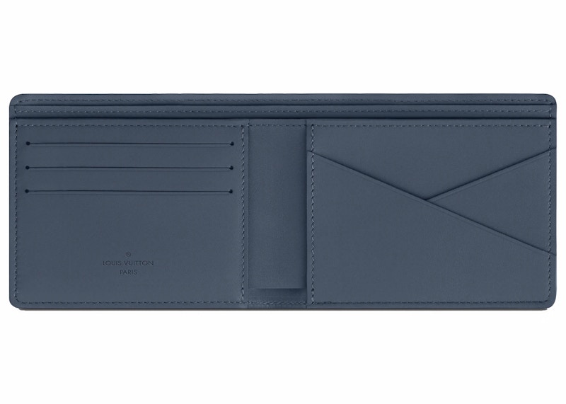 Lookbook 路易威登 Monogram Shadow 多功能錢夾 深藍色