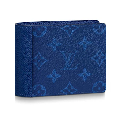 Louis Vuitton Multiple Wallet Navy Blue
