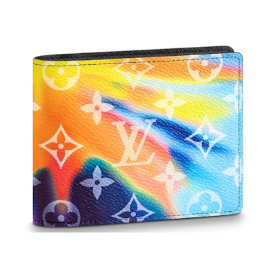 Louis Vuitton Multiple Wallet Sunset Monogram Multicolor