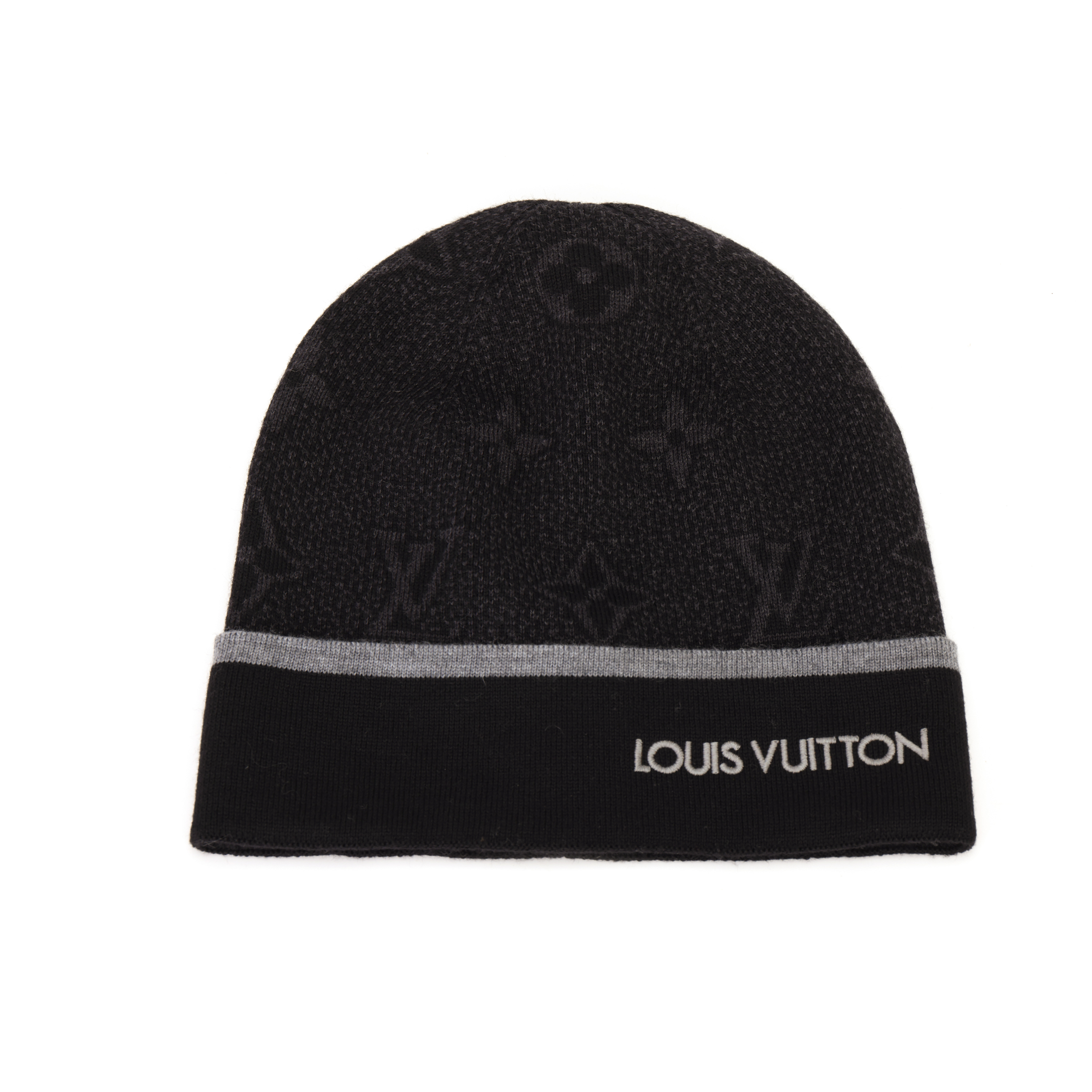 LOUIS VUITTON My Monogram Eclipse Hat Black M73469
