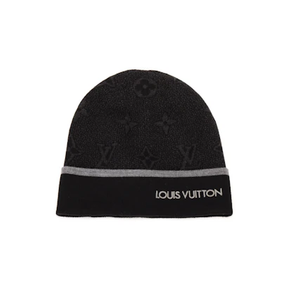 LOUIS VUITTON My Monogram Eclipse Hat Black M73469