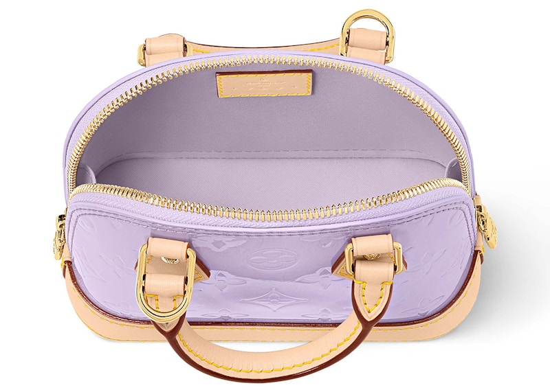 Louis Vuitton Nano Alma Glossy Lilac 圖 3