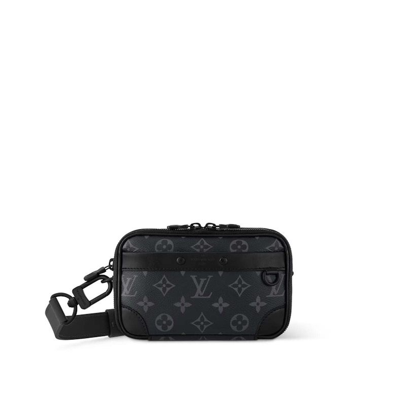 Louis Vuitton Nano Alpha Monogram Eclipse