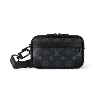 Louis Vuitton Nano Alpha Monogram Eclipse