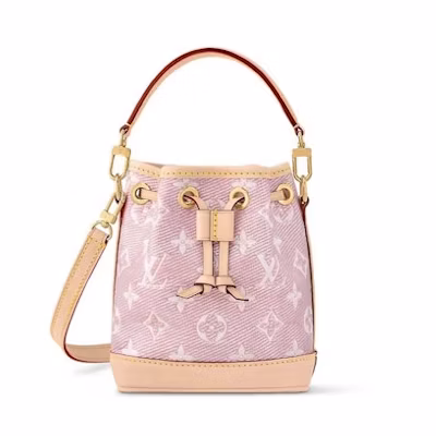 Louis Vuitton Nano Noé Metallic