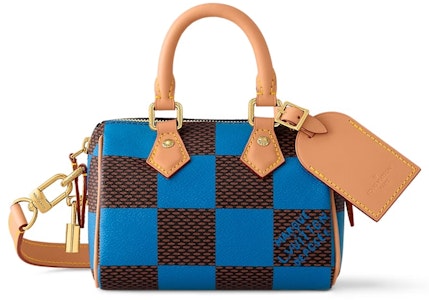 路易威登 Nano Speedy 斜挎包 Damier Pop 蓝色 Buy 路易威登 Nano Speedy 斜挎包 Damier Pop 蓝色