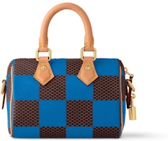 ルイ・ヴィトン ナノスピーディ・バンドリエール ダミエ ポップ ブルー Order ルイ・ヴィトン ナノスピーディ・バンドリエール ダミエ ポップ ブルー