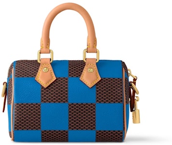 路易威登 Nano Speedy 斜挎包 Damier Pop 蓝色 Order 路易威登 Nano Speedy 斜挎包 Damier Pop 蓝色