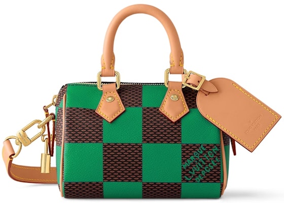 Louis Vuitton Nano Speedy Bandoulière Damier Pop Green Buy Louis Vuitton Nano Speedy Bandoulière Damier Pop Green