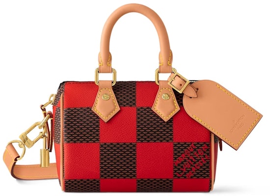 Louis Vuitton Nano Speedy Bandoulière Damier Pop Red Buy Louis Vuitton Nano Speedy Bandoulière Damier Pop Red