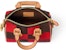 Louis Vuitton Nano Speedy Bandoulière Damier Pop Red