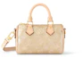 Buy Louis Vuitton Nano Speedy Beige Coklat.