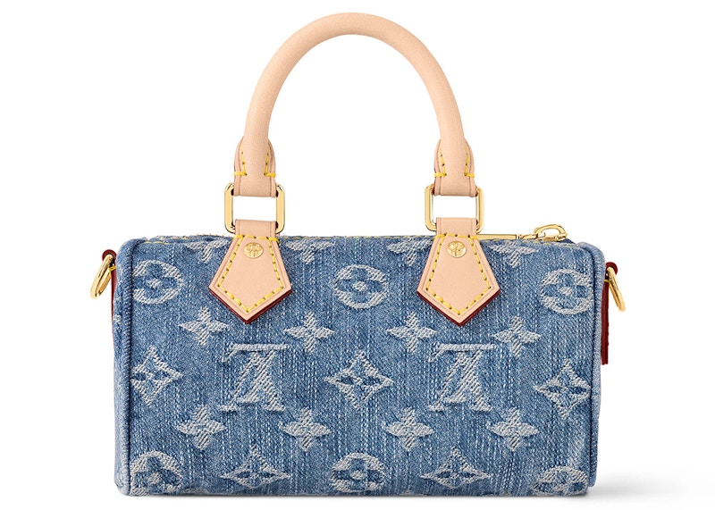 Order Louis Vuitton Nano Speedy Monograma Vaquero Azul