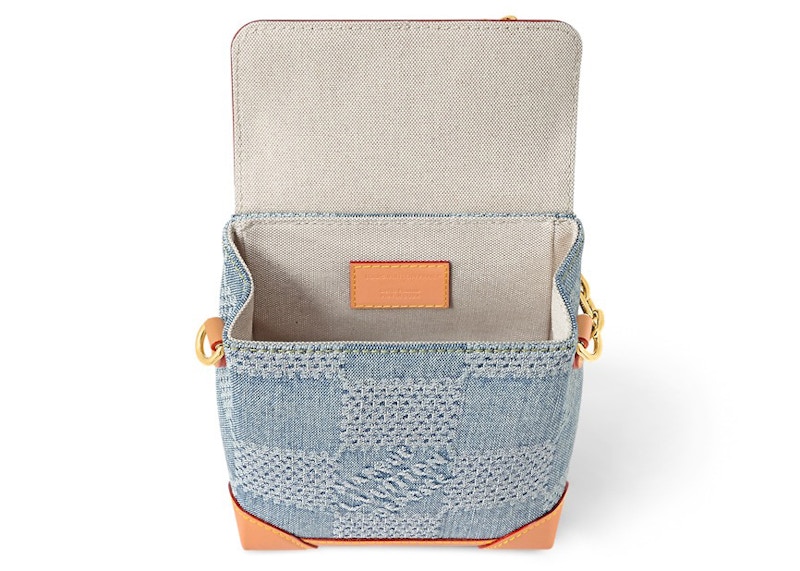 Lookbook 루이비통 나노 스티머 데님 블루 (3D 데님) 
