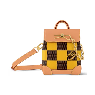 Louis Vuitton Nano Steamer Damier Pop Yellow