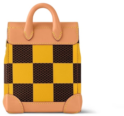 Louis Vuitton Nano Steamer Damier Pop Yellow Order Louis Vuitton Nano Steamer Damier Pop Yellow