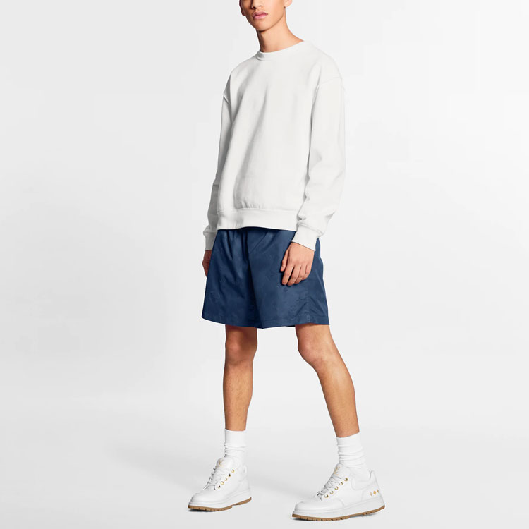 Shop Pantalones Cortos de Baño Monograma Azul Marino LOUIS VUITTON. 1A7Y0P