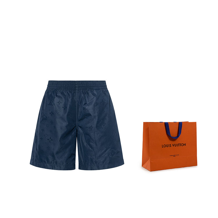 Cheap Pantalones Cortos de Baño Monograma Azul Marino LOUIS VUITTON. 1A7Y0P