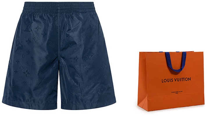 Pantalones Cortos de Baño Monograma Azul Marino LOUIS VUITTON. 1A7Y0P Cheap Pantalones Cortos de Baño Monograma Azul Marino LOUIS VUITTON. 1A7Y0P