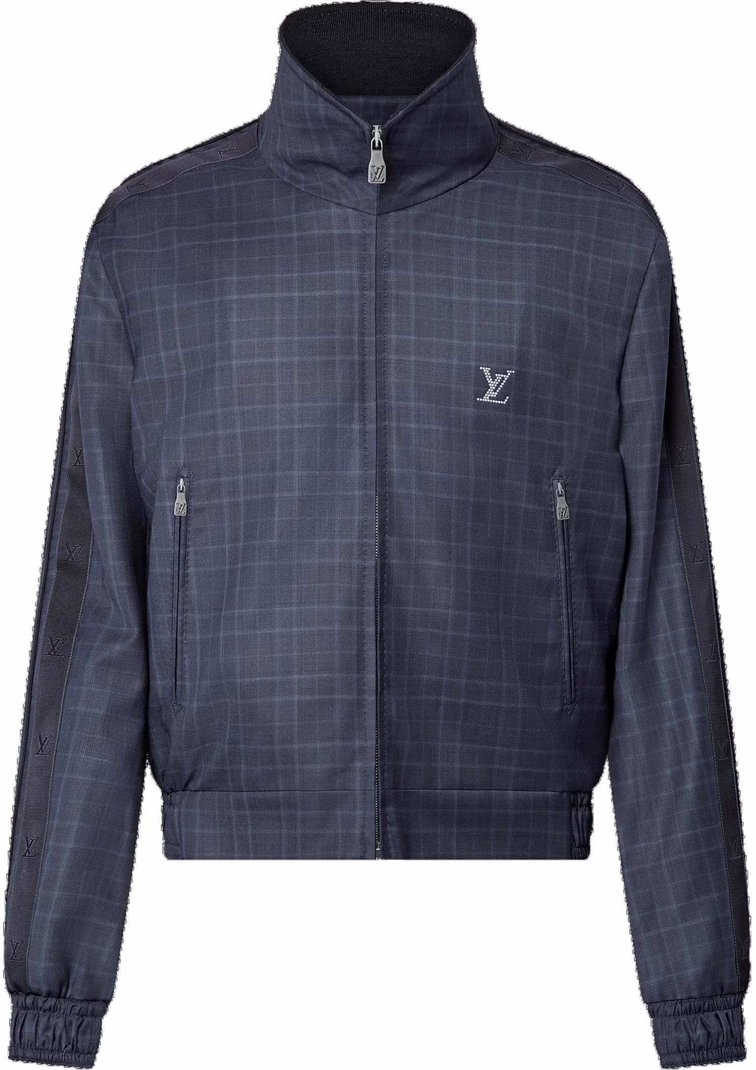 louis-vuitton-navy-check-studded-logo-long-sleeve-jacket-1-agmqu