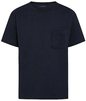 Louis Vuitton Navy Loose Fit Cotton Pocket T-Shirt 1A7XRR Order Louis Vuitton Navy Loose Fit Cotton Pocket T-Shirt 1A7XRR