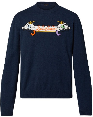 louis-vuitton-navy-pullover-sweater-double-dragon-print-1-a9-kfa