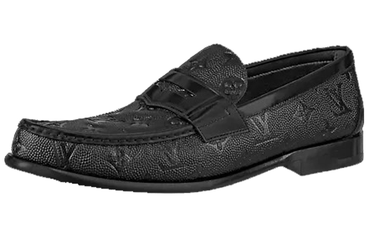 Buy Loafer Louis Vuitton NBA x 'Hitam Kasual' 1A905V