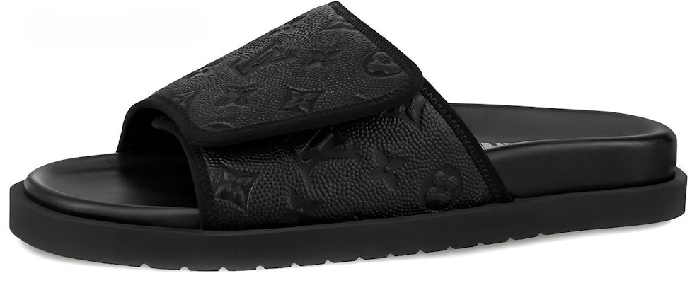 Louis Vuitton NBA x Miami Mule 'Kulit Anak Lembu Hitam' 1A90DX Buy Louis Vuitton NBA x Miami Mule 'Kulit Anak Lembu Hitam' 1A90DX